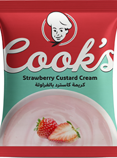 Cook's Strawberry Custard Cream